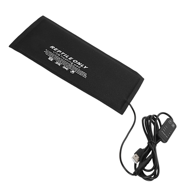 Reptil Varmeplade Små Dyr USB Temperaturkontrol Varmemåtte til Skildpadder Firben