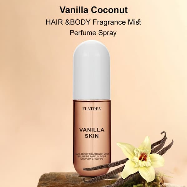 Kapselformad hår- och kroppsdoftspray, Parfym Mist Spray Set om Fyra