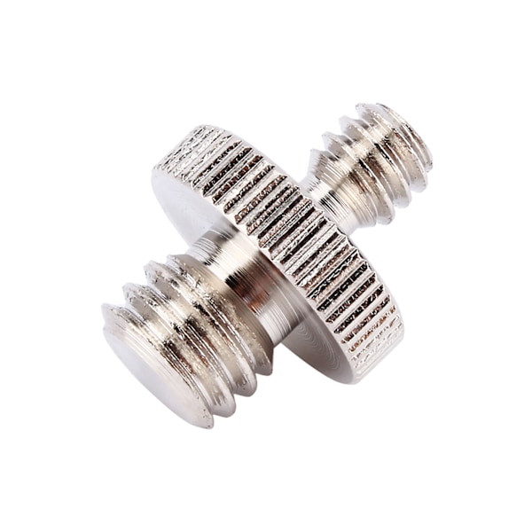 1 stk. 1/4\" han til 3/8\" han gevind metal skrue adapter til kamera stativ stand DSLR SLR