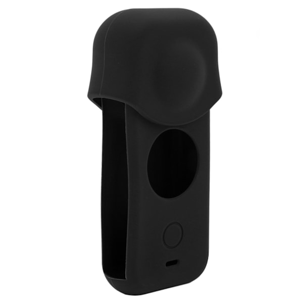 Urheilukameran suojakotelo Insta360 One X2:lle, pölytiivis silikoninen ammattimainen toimintakameran kehys kaksoisvarmistuksella, musta