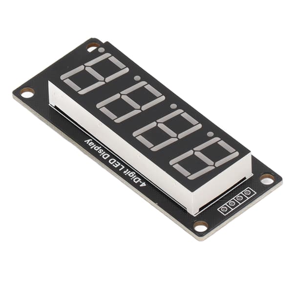 Digitalt rørdisplaymodul LED 4 cifre 7 segmenter 0,56in TM1637 drevchip grøn