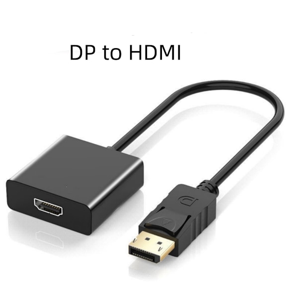 DP till HDMI-adapter 1080p