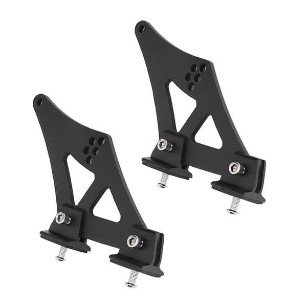 5\" Universal Bil CNC Aluminiumlegering Bakre Vinge Trunk Racing Tail Spoiler Ben Fästen