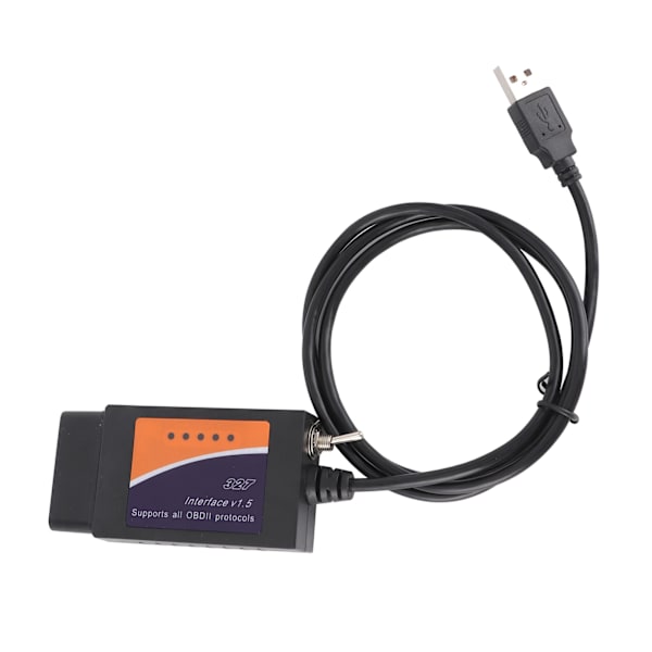 OBD2 Diagnostisk Stik Kabel USB Interface Auto Fejlfinding Værktøj Passer til Ford