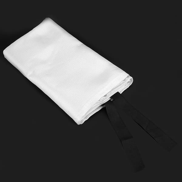 Glasfiber Nødbrandsikkerhedstæppe til Køkken Camping Pejs Grill Bil (1 * 1m)