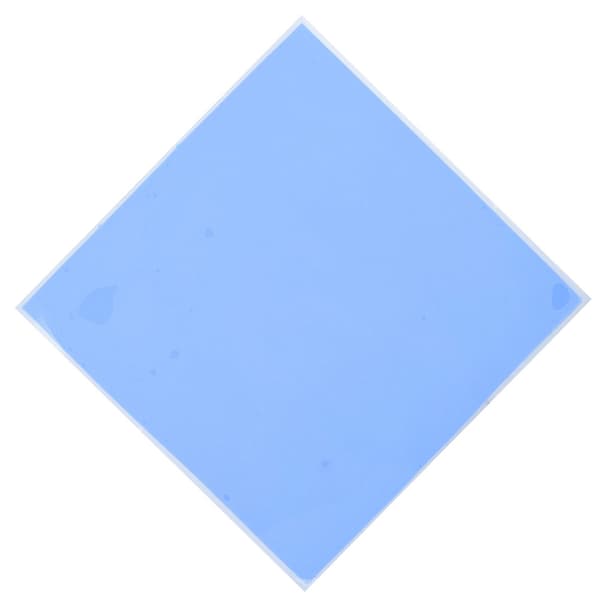 100mm x 3mm CPU Chip Kylfläns Kylning Termisk Konduktiv Silikonplatta