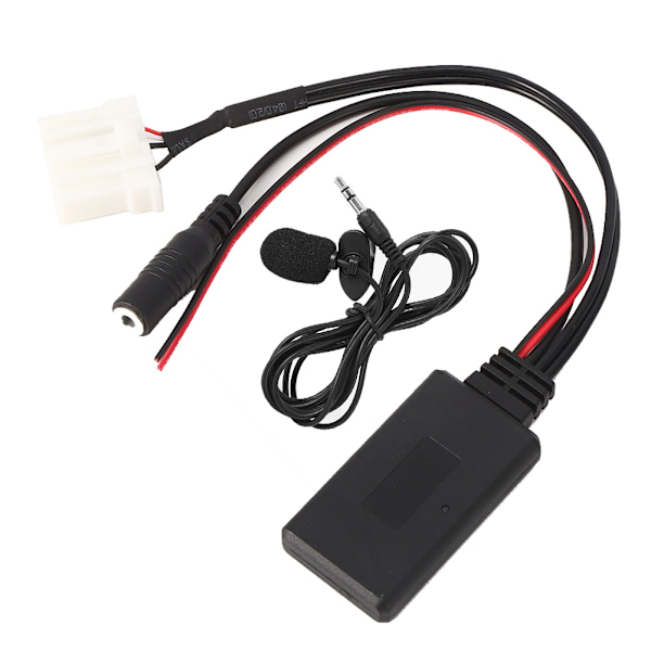 AUX-in Kabeladapter Bil Bluetooth 5.0 Mikrofon Passar för Mazda 2 3 5 6 RX8