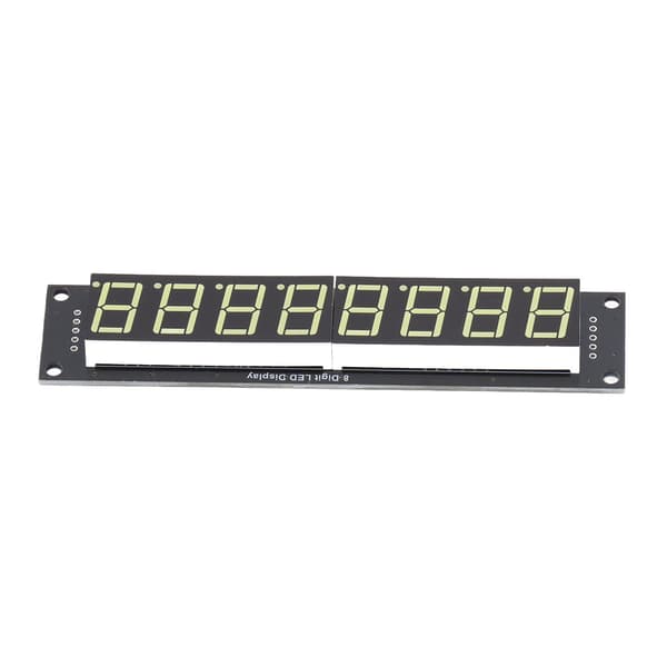 8-siffrig Rör LED Segmentdisplay 74HC595 Drivrutin Digital Optoelektronisk Modul Vit 0.56in