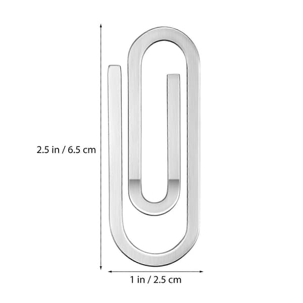 Dame Herre Pengeclips Minimalistisk Pung Kortholder Praktisk Pengeclips