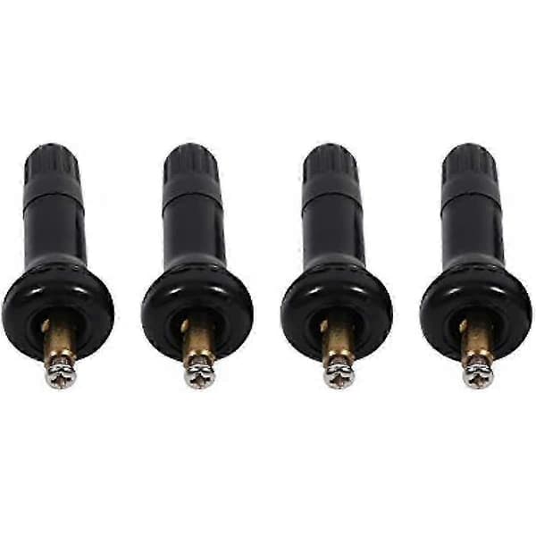 Däckventil 4st TPMS Däcktrycksövervakningssystem Sensor Ventilstång Gummi Snabbkåpa Explosionsskydd Däcktrycksövervakningssystem