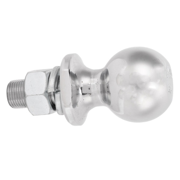 1‑7/8in Diameter Krom Hex Møtrik Træk Kugle til ATV UTV Plænetraktor 5/8x1‑3/4in Skaft 2000 LBS