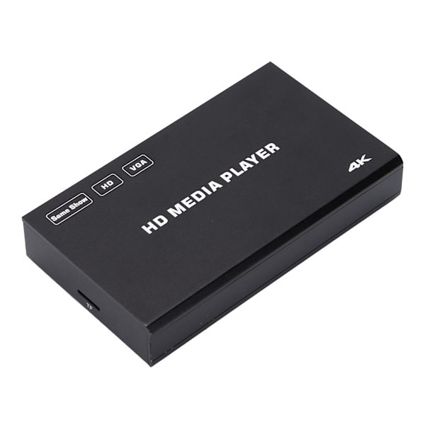 4K A7 HD -mediasoitin, nanoteknologia, monitoiminen mediasoitin kaukosäätimellä, 100V–240V EU-pistoke
