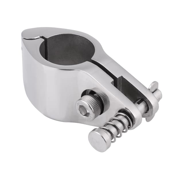 7/8\" Rustfrit stål Marine Båd Kæbe Slide Hængslet Bimini Top Hardware Beslag