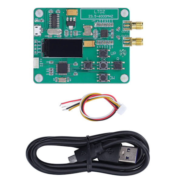 Signal Source Module Generator Board 23.5‑6000MHz Elektronisk Komponent USB 5V Drivs