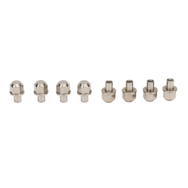 8 stk. RC Hex Hjulnav Mutter Universal 12mm Drev Adapter Forlængelseskolonne Rustfrit Stål