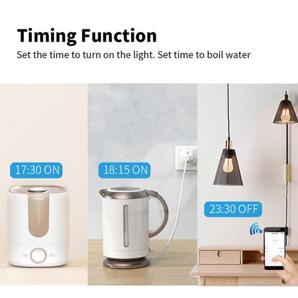 2X Tuya WIFI 2CH Smart Relæafbryder Sensor AC85-250V Afbryder Adgangskontrol Relæcontroller med Kabinet