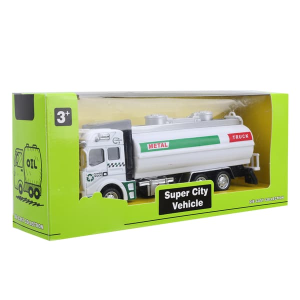 1:48 Vandingsvogn Lastbil Tankvogn Sprinkler Model Træk Tilbage Børns Køretøj Legetøjsmodel (Grøn)