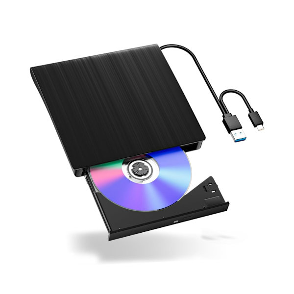 Eksternt USB optisk drev til computere, universel DVD-brænder til bærbare computere, diskbrænder, eksternt CD/DVD-drev
