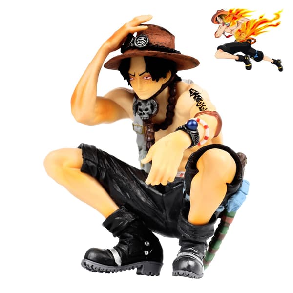 Anime Tecknad Figur Karaktär Modell Leksak Realistisk PVC Statisk Figur Docka Ornament