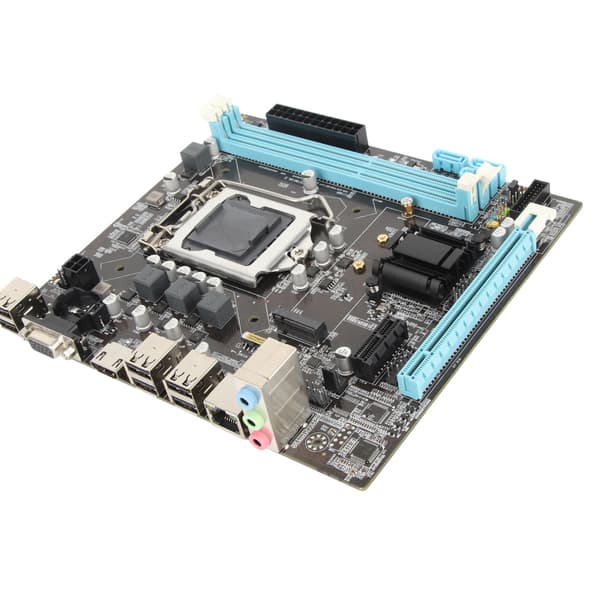 H61 Mining Moderkort LGA 1155 Stöd NVME M.2 WiFi VGA HD Multimedia Interface 6 USB2.0 3 SATA2.0 ITX Moderkort