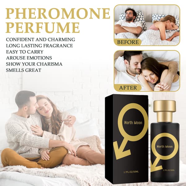1-pack 50 ml feromon herrattraktion herrparfym kropp unisex flirtig parfym