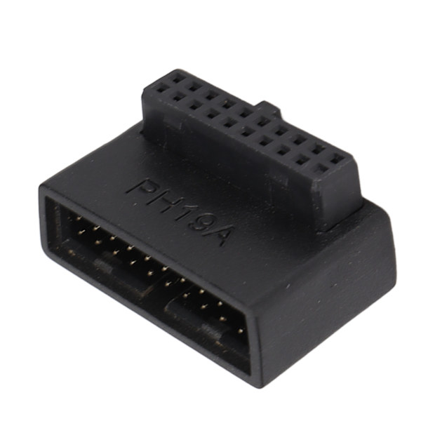 USB 3.0 90° Adapter Multilagsprintkort Nem Installation 19/20Pin Strømadapter PH19A