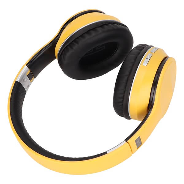 ELB4 Bluetooth Hörlurar Multifunktionella Vikbara Trådlösa Hörlurar för Sport Gaming (Gul)