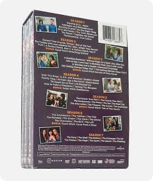 【03】The Good Witch: Hela serien säsong 1-7 (DVD, 2022, 16-disc box set) Engelsk version