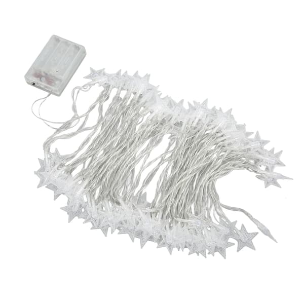 Star String Lights 3 till 4,5V Vattentät 10 meter batteridriven LED String Lights med två lägen String Lights för utomhusbruk