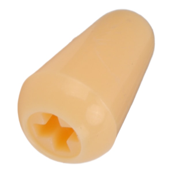 50 st Elgitarr Switch Tip Toggle Knob 3-vägs Kors Plast Set Kit för SQ Delar Gul