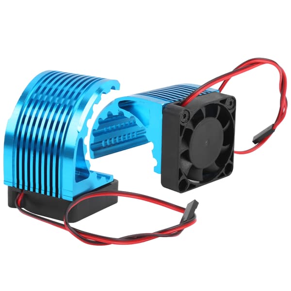 2 stk. Motor Køleplader i Aluminium Legering 42MM Universal Børsteløs Motor Køleblæser til RC Bil