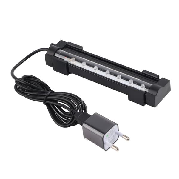 Multifunktionel LED Farverig Lysstrip Bubble Lys Bar til Akvarium Fisketank 100-240v EU(DB-15 )