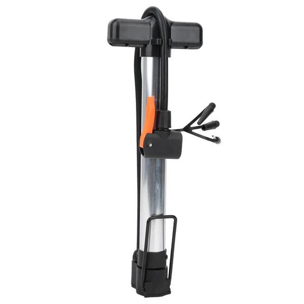 10' Bärbar Cykelpump Aluminiumlegering Mini Cykel Handluftpump Boll Däckpumpverktyg