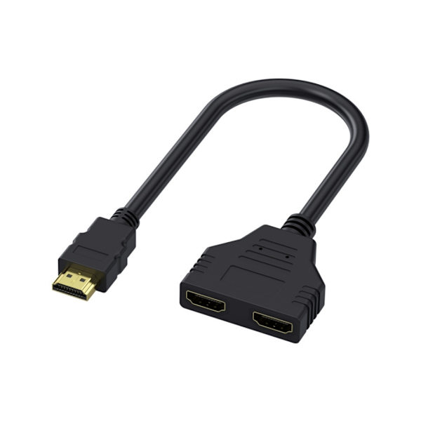 2 st HDMI-splitteradapter, HDMI 1-till-2-splitter