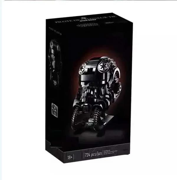 【03】MOC-75274 TIE Fighter eller MOC Rumskibs Kampmodel Byggeklods Arkitektur Uddannelse Samlemodel Legetøj Y250402.Ca