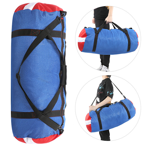 Dykförvaring Mesh Axelväska Pack Handväska Utrustning för Fenor Våta Kläder PVC OxfordBlue