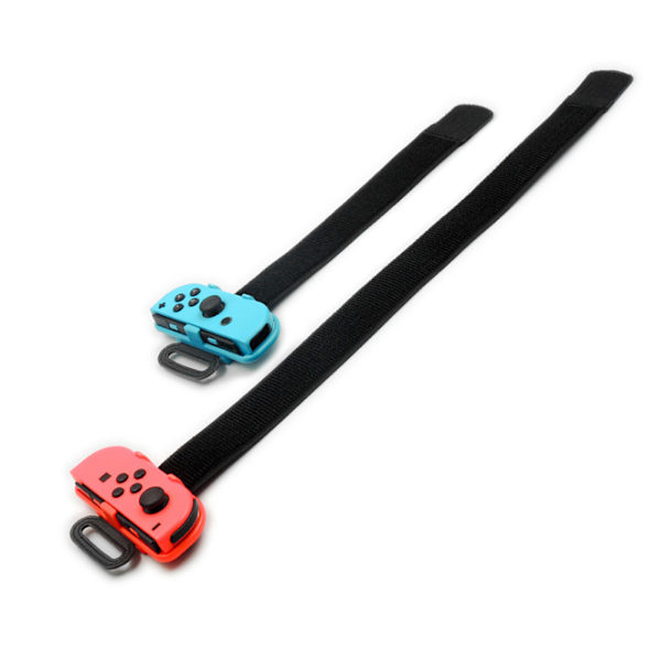 Justerbart elastisk sportsdansearmbånd benrem til Switch Joy Con spiltilbehør