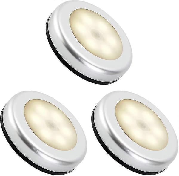 Indendørs bevægelsessensor natlampe. Batteridrevet LED-lampe med bevægelsessensor.