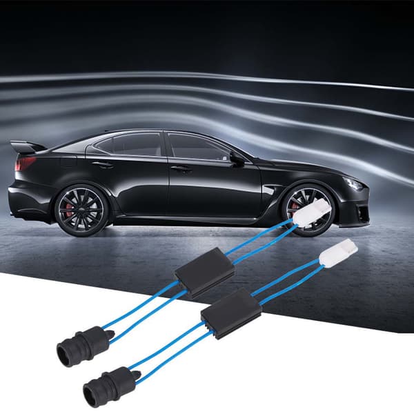 2 STK T10 LED Advarselsannullator Adapter Forlygte Fejlfri Dekoder Enhed Modstand