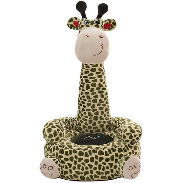 【03】Täytetty eläinsohva lapsille joying-giraffe-green
