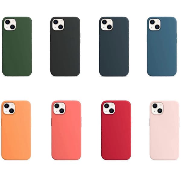 silikonikuori yhteensopiva iphone 13 pro maxin kanssa Light Blue iPhone 13 Pro Max