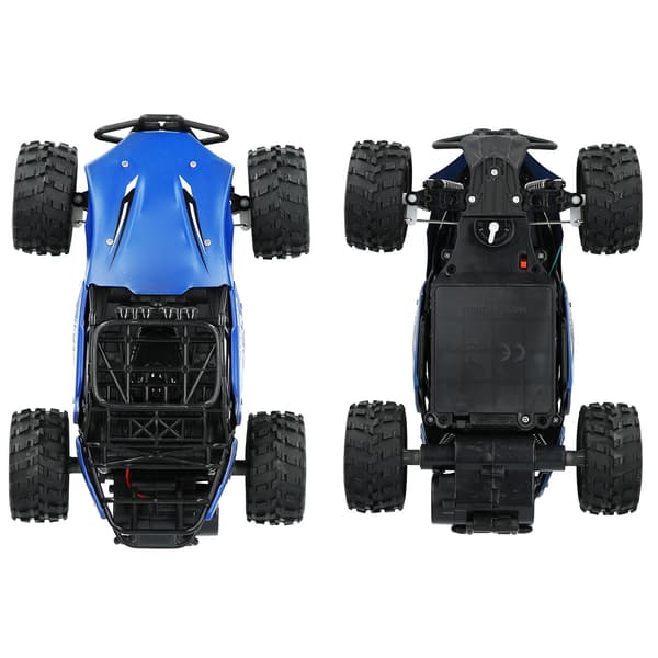 1/18 RC Klätterbil Legering Terrängfordon Fjärrkontroll Elektrisk Leksak för Barn 2.4G Blå