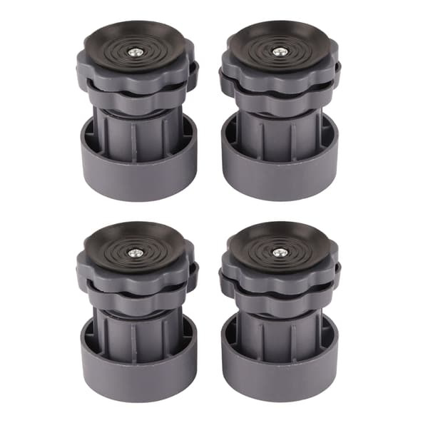 Stötsäkra halkfria fötter för tvättmaskinsbas (4-pack)