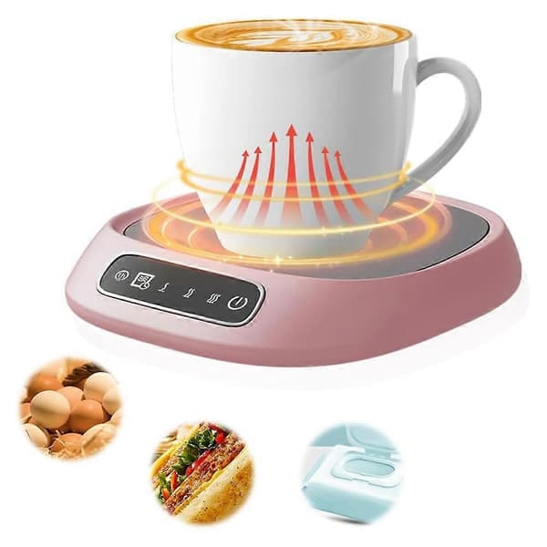 Smart varmeunderlag kontor varm mælk kaffe te sæt varmt underlag hjemme skrivebord konstant temperatur underlag grå Gray