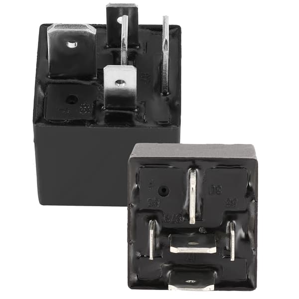 2st 5-Pin Vinsch Solenoid Relä Kontaktor 12V 80A Universal för ATV UTV Lastbil Båt Van