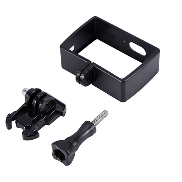 Hus Side Mount Beskyttelsesramme Etui Med Mount Adapter Til Xiaomi YI 4K Til XiaoYi 2