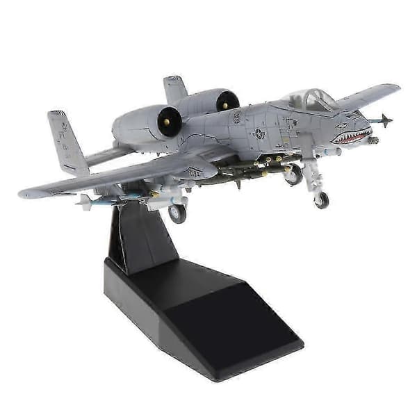 2x1/100 A-10 Angrebsfly Amerikansk Jagerfly Trykstøbt Flymodel