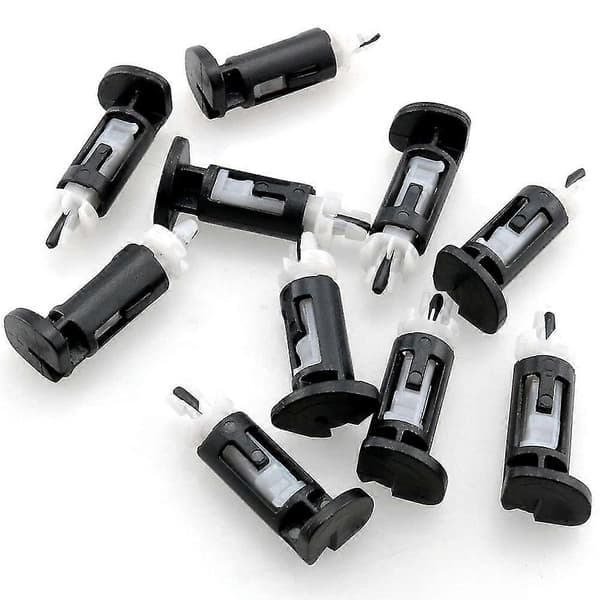 10 stk. plastmonteringsclips til 4-vejs CPU-køler 1155 775 CPU-køleplademonteringsstift trykskruekøler mustavalkoinen