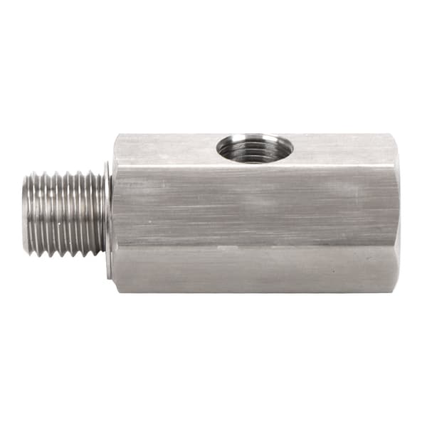 M12x1,5 1/8 NPT Turbo Olie Tryksensor T-stykke Adapter Rustfrit Stål Biltilbehør