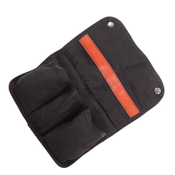Stol Side Organizer Multifunktionel Opbevaringstaske Stol Side Taske til Camping Strand Sort